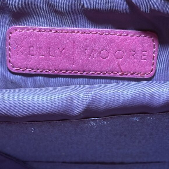 EXCELLENT Kelly Moore B-Hobo Camera Bag Pink Leather Photography Messenger Bag - Picture 8 of 16